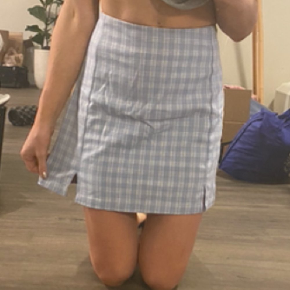 Brandy Melville Cara Plaid Skirt